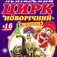 Циркове шоу «Новорічний сюрприз»