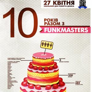 Вечірка «10 років разом з FunkMasters»