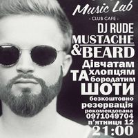 Вечірка Mustache & Beard party @ MusicLab