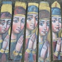 Благодійна виставка-продаж ікон Лева Скопа «Молитва»