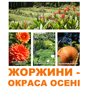 День відкритих дверей у Ботанічному саду «Жоржини – окраса осені»
