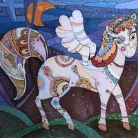 Виставка живопису на склі Наталії Курій-Максимів «Зимова феєрія»