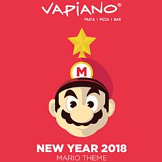 Новий рік у Vapiano в стилі Super Mario