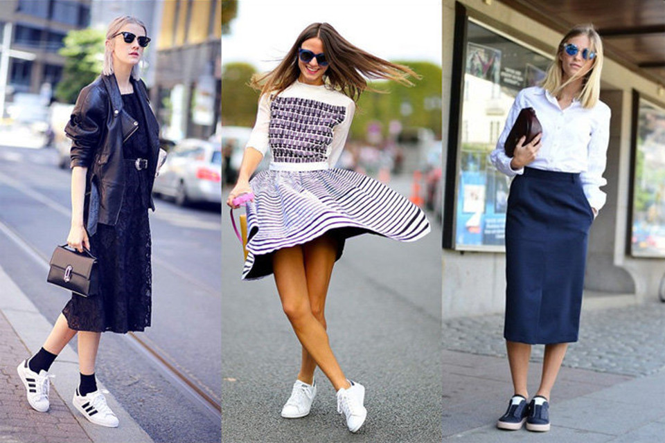 Ставте на кеди: як жінки втілюють тенденції у своїй взуттєвій гардеробній