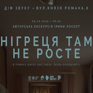 Виставка Ірини Лоскот «Нігреця там не росте»